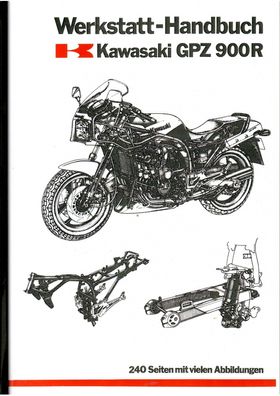Werkstatt Handbuch Kawasaki GPZ 900 R Motorrad
