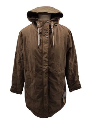 G.I.G.A. DX Damen Winterparka mit Kapuze Kamelbraun Größe 46