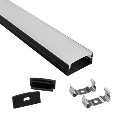 A23 LED Aluprofil Schwarz