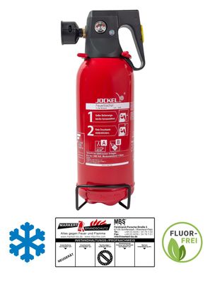 Jockel 2L S2 JFM 8 Schaum Feuerlöscher frostsicher fluorfrei inkl. Halterung