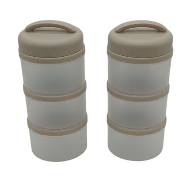 Termichy Milchpulver Portionierer Baby stapelbar Aufbewahrungsbox 2 Stück