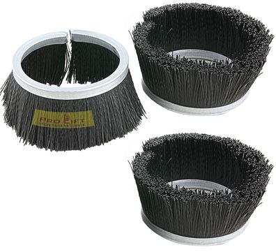 3x Ersatzbürste für mobilen Sandstrahler mit Rückgewinnung, 02540