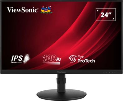 Viewsonic VA2408-HDJ 60,96cm 24Zoll IPS FHD 1920x1080 16:9 100Hz 5ms HDMI DP VG... ->