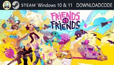 NEU PC Computer Spiel Friends vs Friends für Windows 10 11 STEAM Download Code