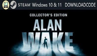 NEU PC Computer Spiel Alan Wake Collectors Edt für Windows 10 11 STEAM Download