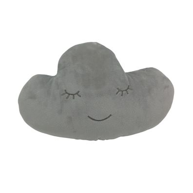 Roba Kuschelkissen in Wolkenform Unisex Grau