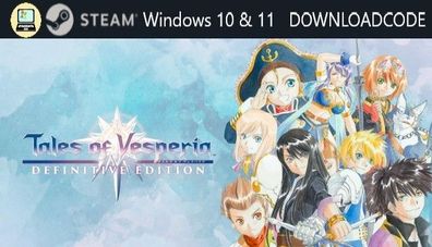 NEU Computer Spiel Tales of Vesperia Definitive Edt für Windows STEAM Code Key