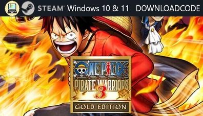 NEU Computer Spiel One Piece Pirate Warriors 3 Gold Edt für Windows STEAM Code