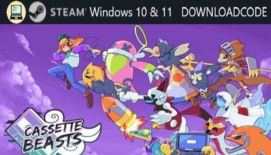 NEU PC Computer Spiel Cassette Beasts für Windows 10 11 STEAM Download Code Key