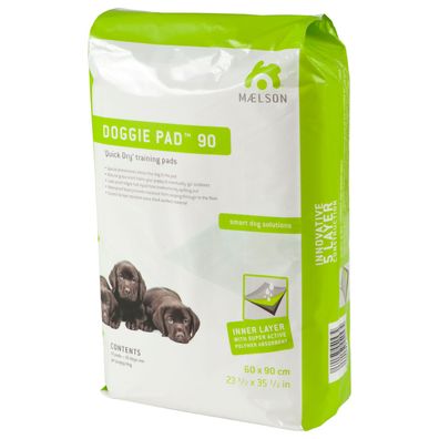 Maelson Doggie Pads, Welpen-Unterlage, weiß, 90 x 60 cm - 30 Stück