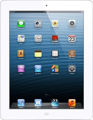 Apple iPad 4. Generation 16GB Wi-Fi White - Bastlerware/Ersatzteillager