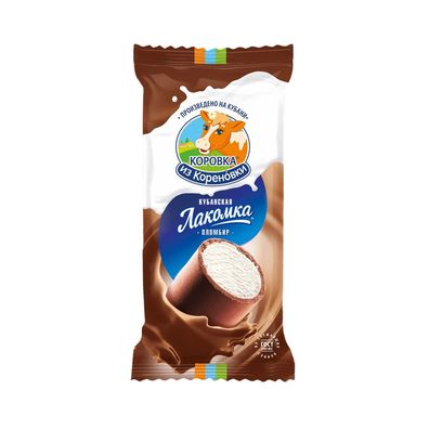 KiK Eis Lakomka Plombir Schoko-Sahneglasur, 90 g