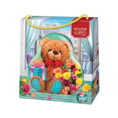 Hilltop Earl Grey Schwarztee Metallbox Fantasie "Bär", 50g