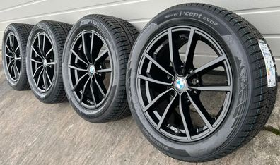4x Original BMW 3er G20 G21 4er G22 G23 17 Zoll Winterräder V Speiche 778 DOT25 NEU