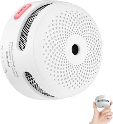 X-Sense Rauchmelder 10 Jahre Batterie, Mini Feuermelder, Brandmelder, Photoelekt