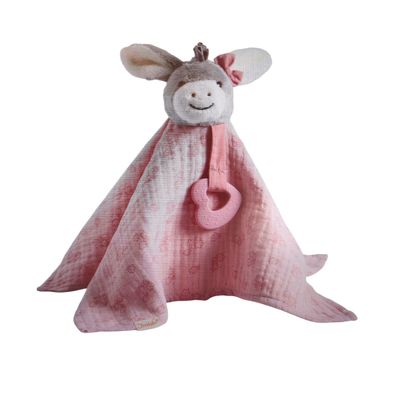 Sterntaler Plüschtier Tuch Esel Emmy Girl Flora Rosa