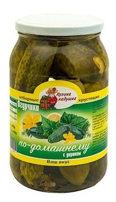 Kuzina Kaduschka Gurken po-domaschnemu mit Dill, 870 g