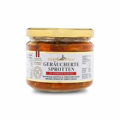 Dobro Flot Sprotten in Tomatensoße, 250 g