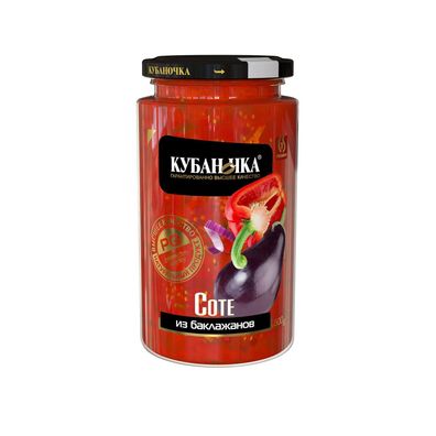 Kubanochka Auberginen-Saute, 360g