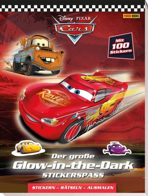 Panini Disney Cars Der große Glow-in-the-Dark-Stickerspaß Kinderbuch Ausmalen