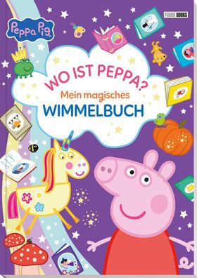 Panini Peppa Pig - Wo ist Peppa? Mein magisches Wimmelbuch Kinderbuch Rätsel