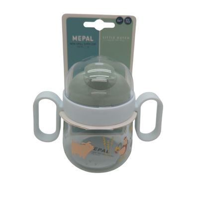 Mepal Trinklernbecher Little Farm auslaufsicher 200 ml Grün