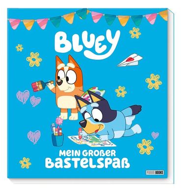 Panini Bluey: Mein großer Bastelspaß - Softcover Kinderbuch Ausmalen