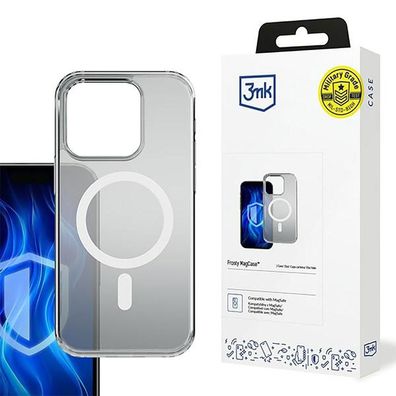 Handyhélle 3mk Frosty Weiß - Schutz mit MagSafe-Kompatibilität