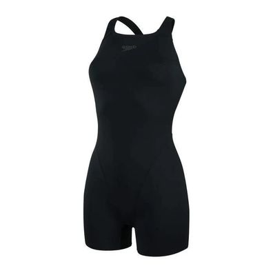 Damen Badeanzug Speedo Legsuit Schwarz