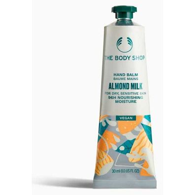 The Body Shop Hand Balm Almond Milk UNITED Kingdom carton @ 1 piece x 30ml
