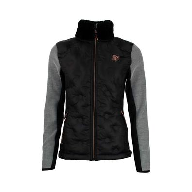 Fleecejacke Peak-Mountain AKANA Schwarz
