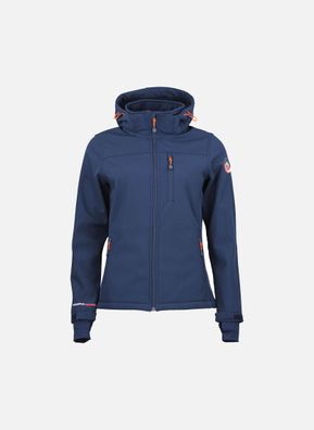 Sportjacke Peak Mountain Aclaude wasserdicht, atmungsaktiv, blau