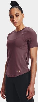 T-Shirt Under Armour Rush Mesh Mauve fér Damen