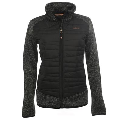 Fleece Blazer Peak Mountain Advantime Schwarz Damen