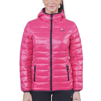 Damen Daunenjacke Peak Mountain Aliseo Fuchsia