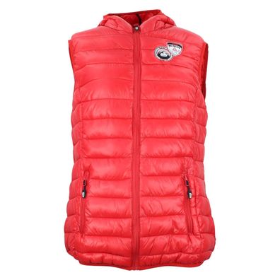 ßrmellose Daunenjacke Peak-Mountain ARCORD Rot