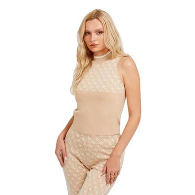 Pullover Guess Lise 4G Beige