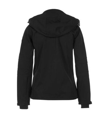 Damen Softshelljacke Peak Mountain Amaleak Schwarz-Grén