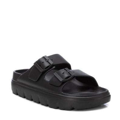 Damen Zehenstegsandalen Xti schwarz, Größe 41