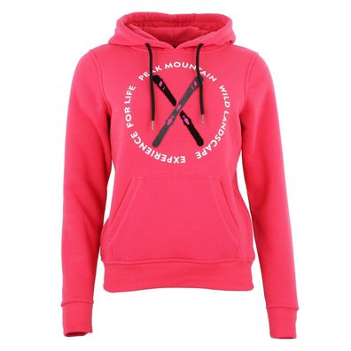 Sweatshirt mit Kapuze Peak Mountain aconor-fushia fuchsia
