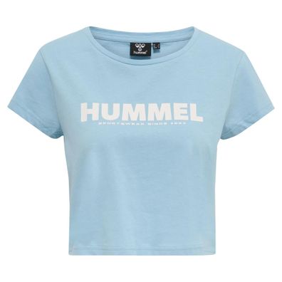 T-Shirt Hummel Legacy Cropped Blau