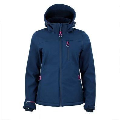 Softshelljacke Peak Mountain Aclaudio Marine Damen