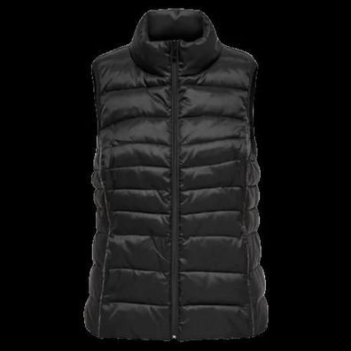 Weste Only Newclaire Steppweste schwarz