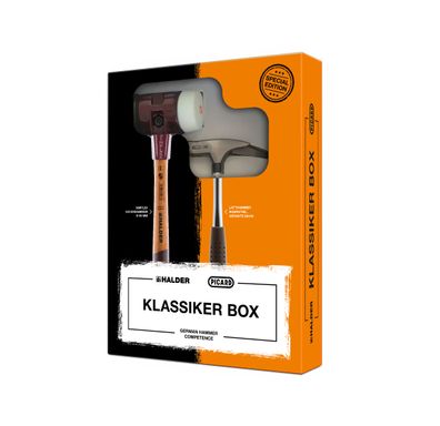 Klassikerbox PICARD Latthammer Nr. 298 + HALDER Simplex Schonhammer