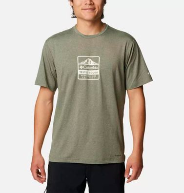 T-Shirt Columbia Tech Trailâ?¢ Front Graphic Grén