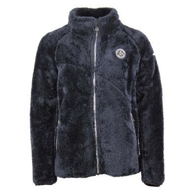 Kinder-Fleecejacke Peak-Mountain Fariano Schwarz