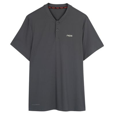 T-Shirt Nox Pro Grau Carbon fér Padel