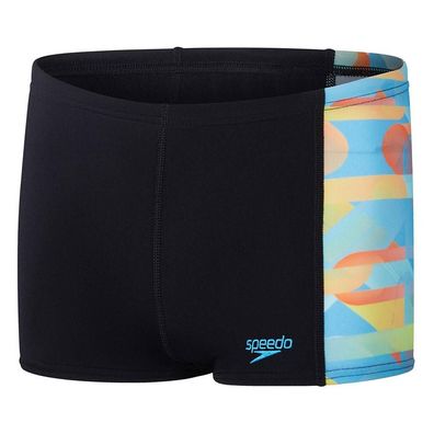 Kinder Badehose Speedo Digital Panel Schwarz
