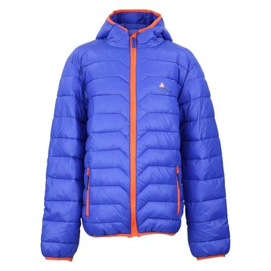 Kinder Daunenjacke Peak Mountain Ecaliseo Blau wasserdicht