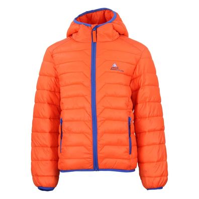 Kinder Daunenjacke Peak Mountain Ecaliseo Orange, wasserdicht